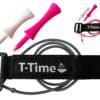 T-Time® Golf Tee Anchor for Driving Range Simulator Practice. Swing Training Aid. Fits Most Tees. Unique Protected Design ©