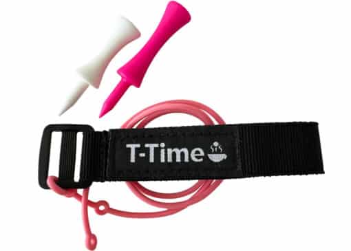 T-Time® Golf Tee Holder for Driving Range Simulator Practice. Swing Training Aid. Fits Most Tees. Unique Protected Design ©