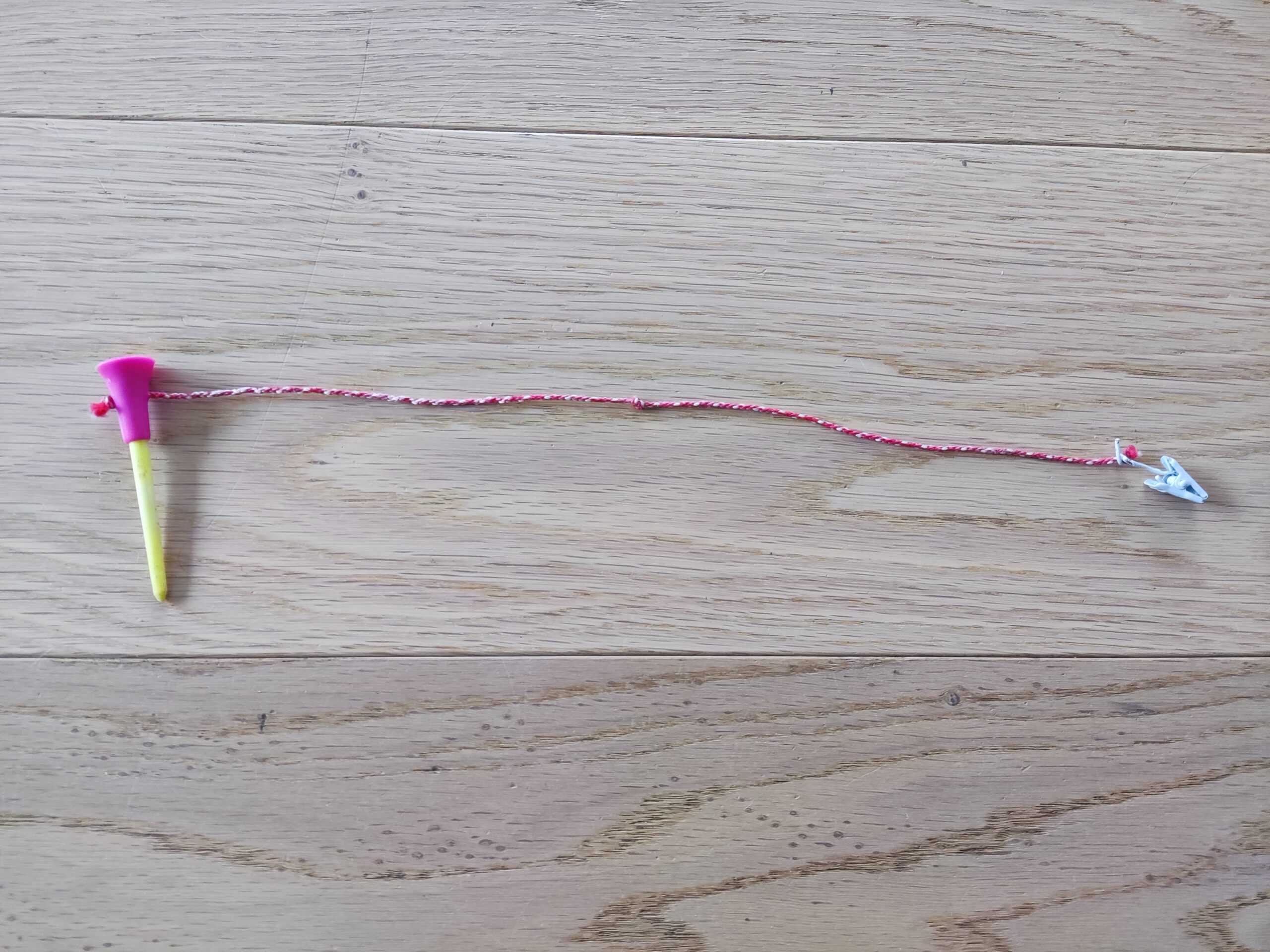 Early T-Time Golf Tee Anchor prototype